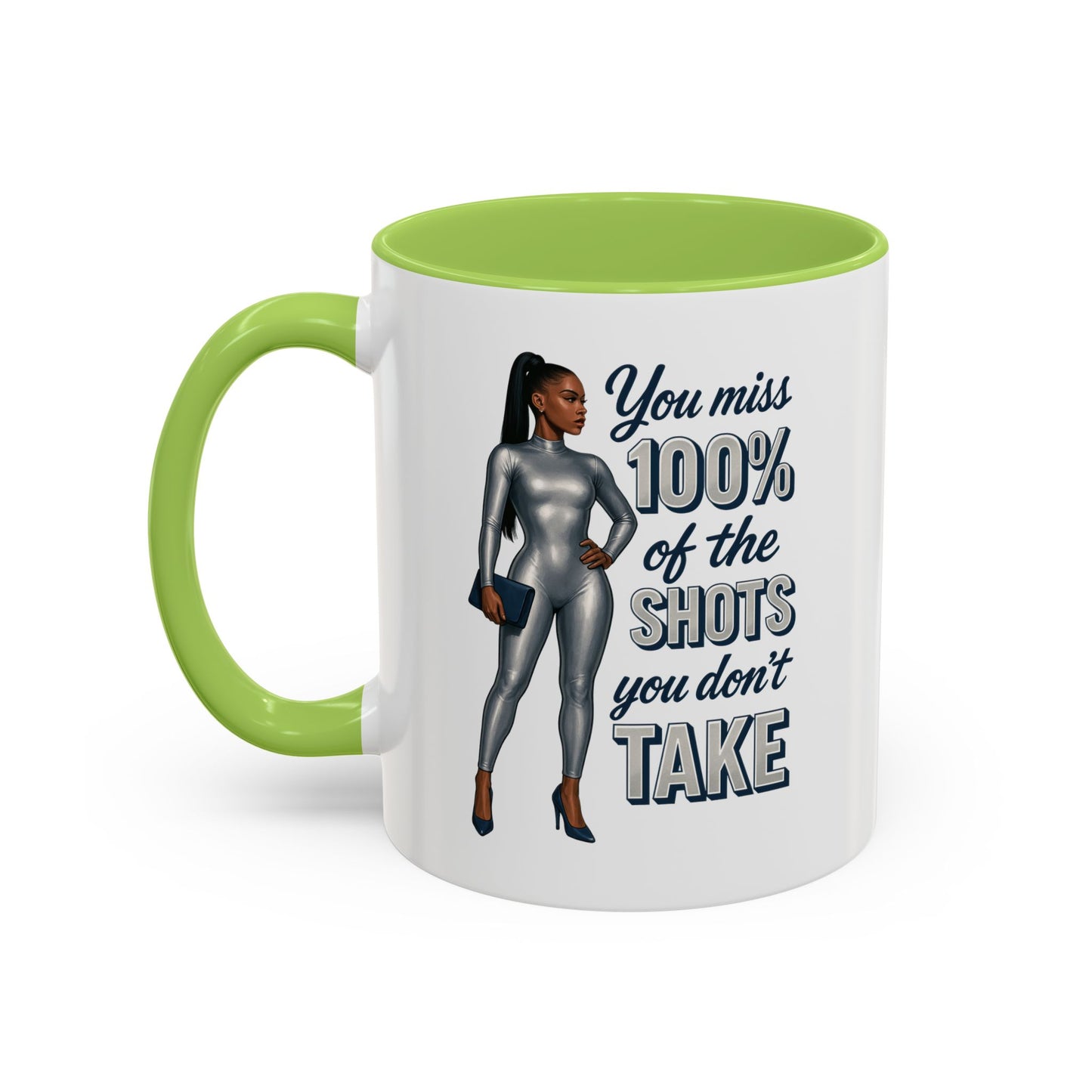 Motivational Accent Coffee Mug - Inspirational Gift for Goal-Diggers, Perfect for Home Office, Birthdays, Graduation, Motivation