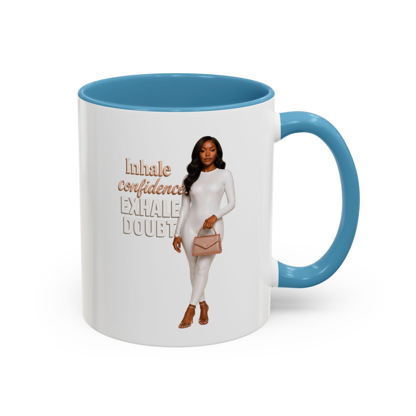 Confidence & Style Coffee Mug - Inspiring Gift for Self-Care, Motivation, Home Office, Birthday, or Any Celebration
