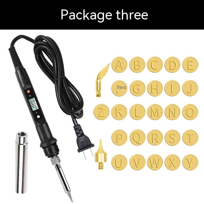 Electric Soldering Iron And Painting Set