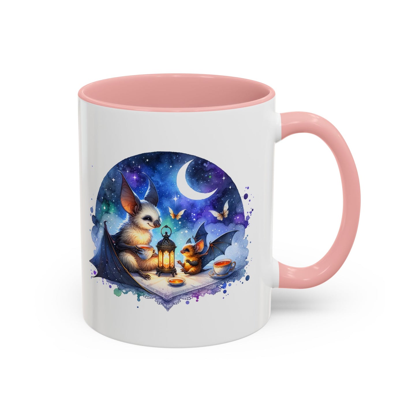 Whimsical Nighttime Coffee Mug: Enchanting Animal Design for Cozy Moments, Gift for Animal Lovers, Unique Home Decor, Special Occasions