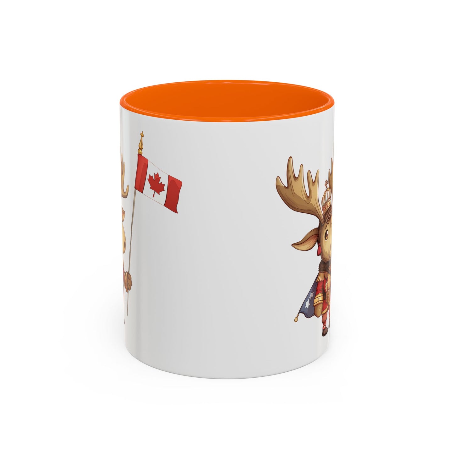 Canada Moose Accent Coffee Mug, Funny Moose Mug, Canadian Gift, Cute Animal Mug, Canada Day Mug, Holiday Coffee Cup