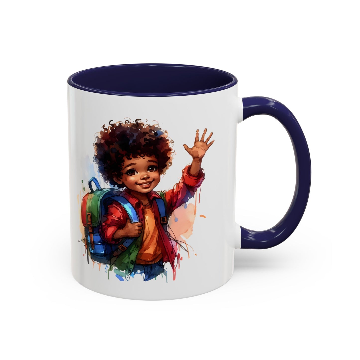 Colorful Kids' Coffee Mug | Artistic Mug for School, Gifts, Celebrations, Home, Office