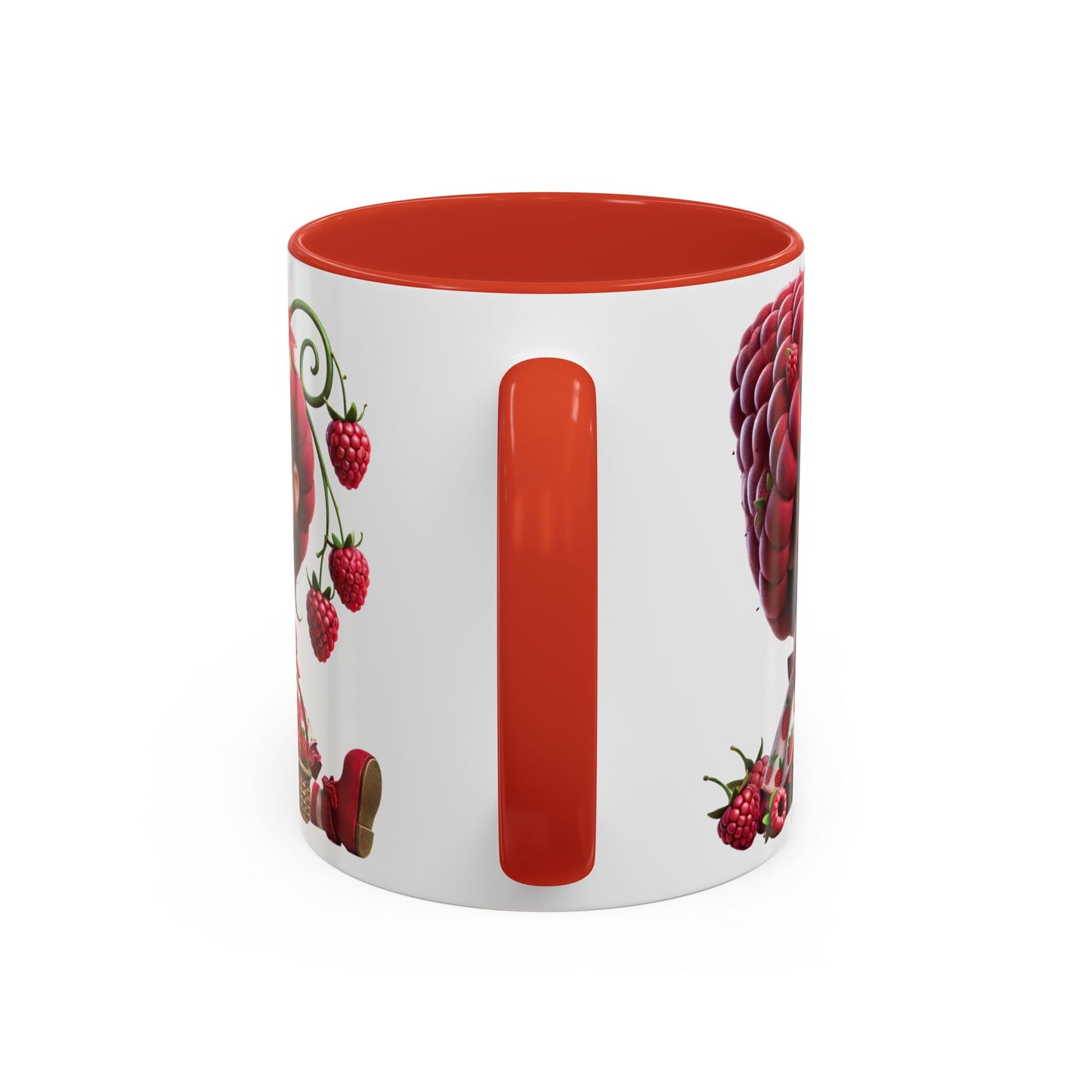Whimsical Berry Girl Coffee Mug - Perfect for Berry Lovers!
