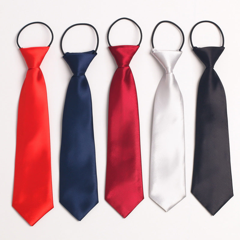School Dress Shirt Show Solid Color Free Small Tie