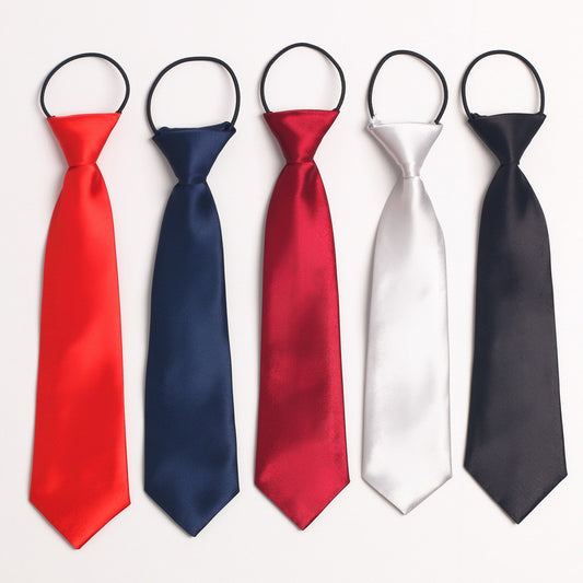 School Dress Shirt Show Solid Color Free Small Tie