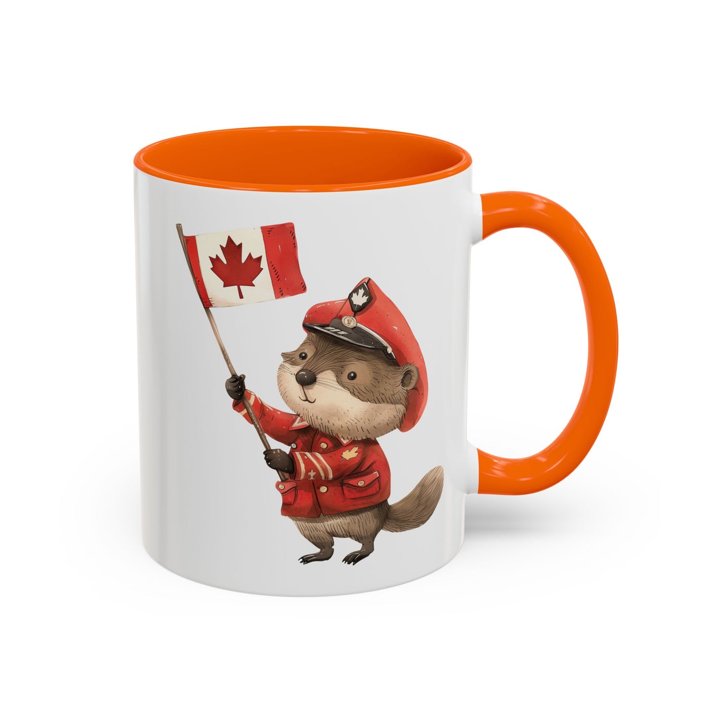 Adorable Canadian Beaver Coffee Mug | Cute Animal Lover Gift, Canada Day Celebration, Home Decor, Fun Office Mug, Tea Lover