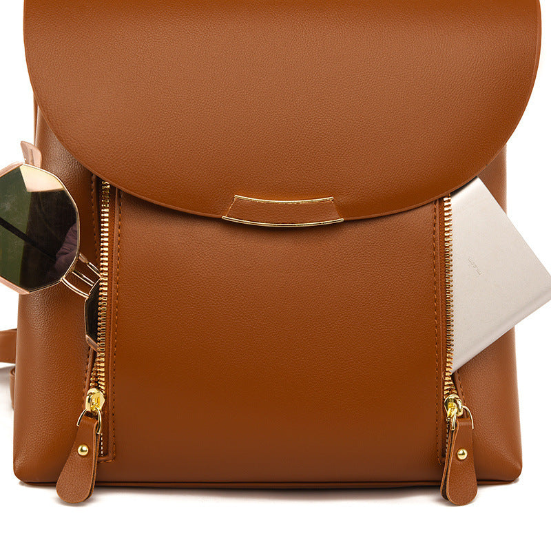 Fashionable All-match Women's Soft Leather Large Capacity Travel Bag Store Hive UNIjuntos