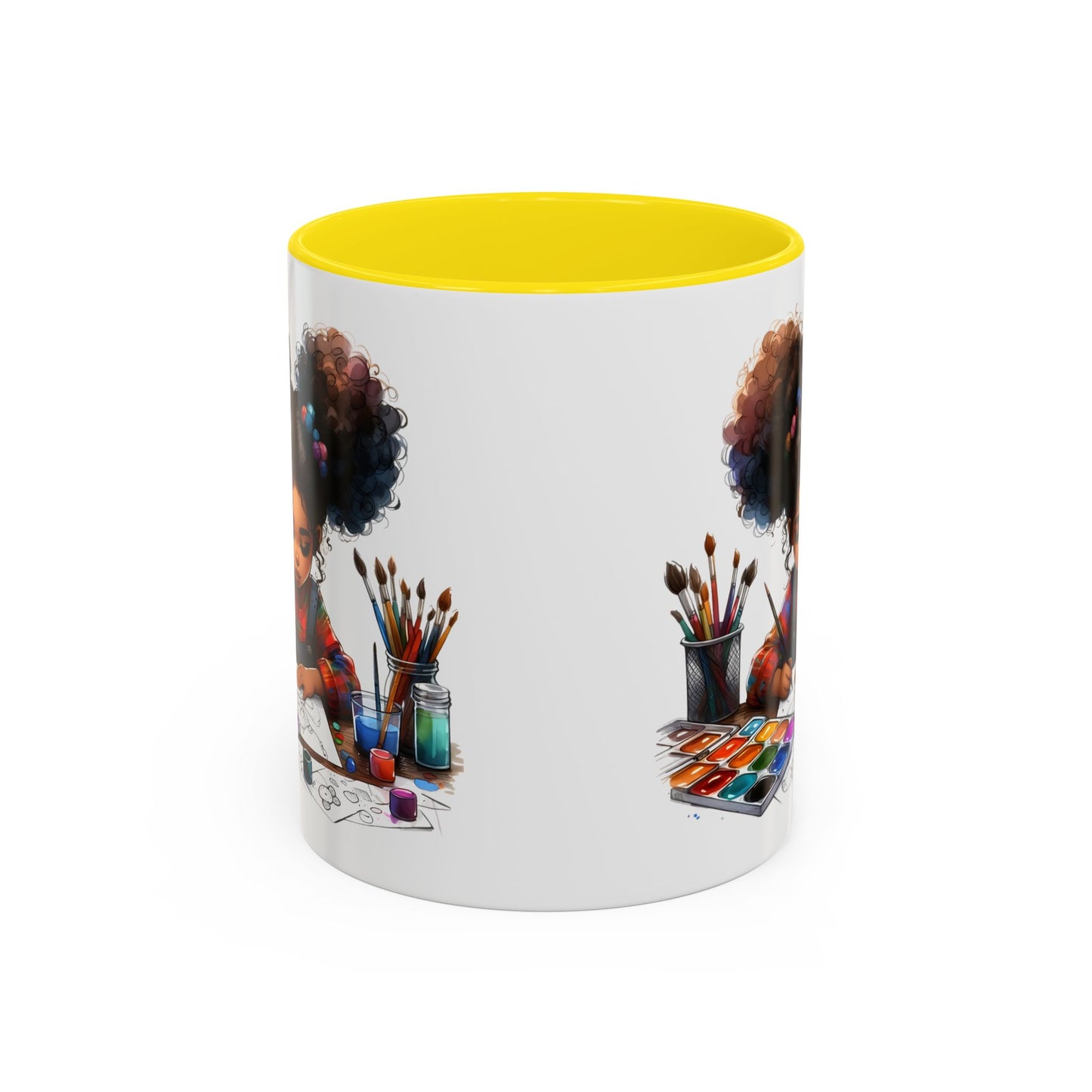 Creative Artist Coffee Mug, Colorful Art Mug, Gift for Artists, Studio Mug, Hot Beverage Cup, Unique Drinkware