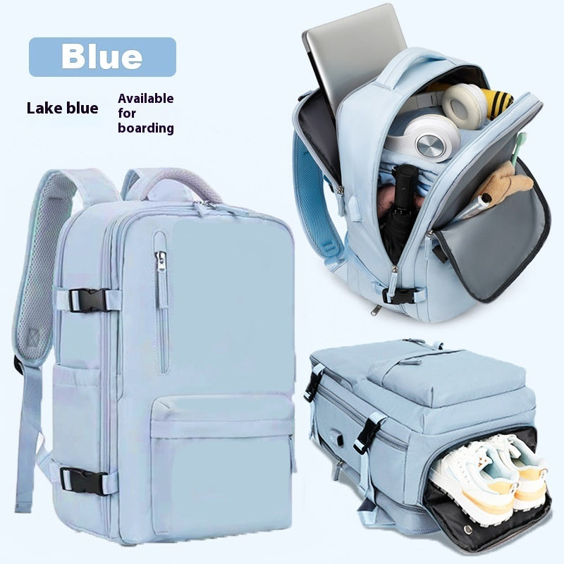 Women's Large Capacity Oversized Lightweight Multifunctional Luggage Backpack