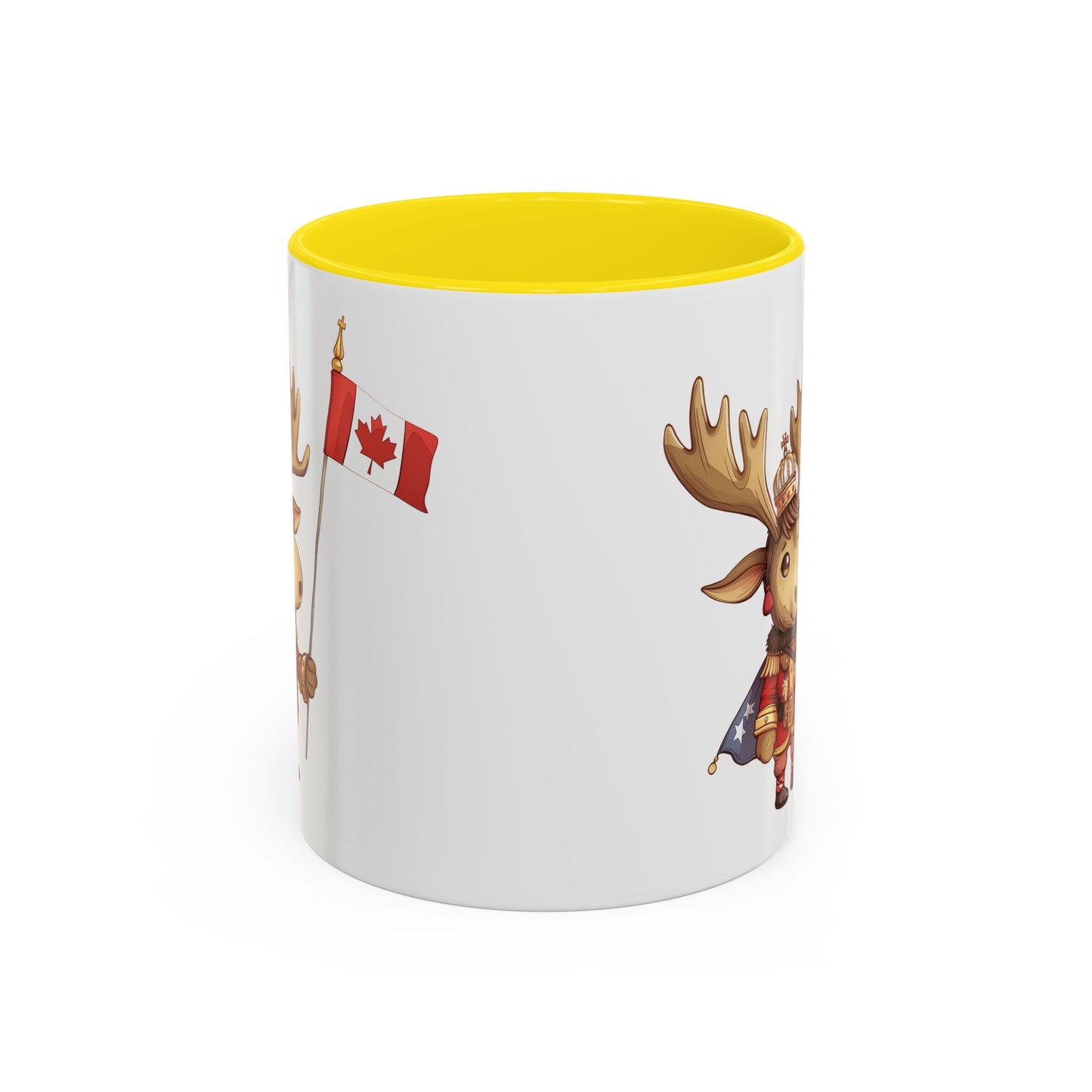 Canada Moose Accent Coffee Mug, Funny Moose Mug, Canadian Gift, Cute Animal Mug, Canada Day Mug, Holiday Coffee Cup