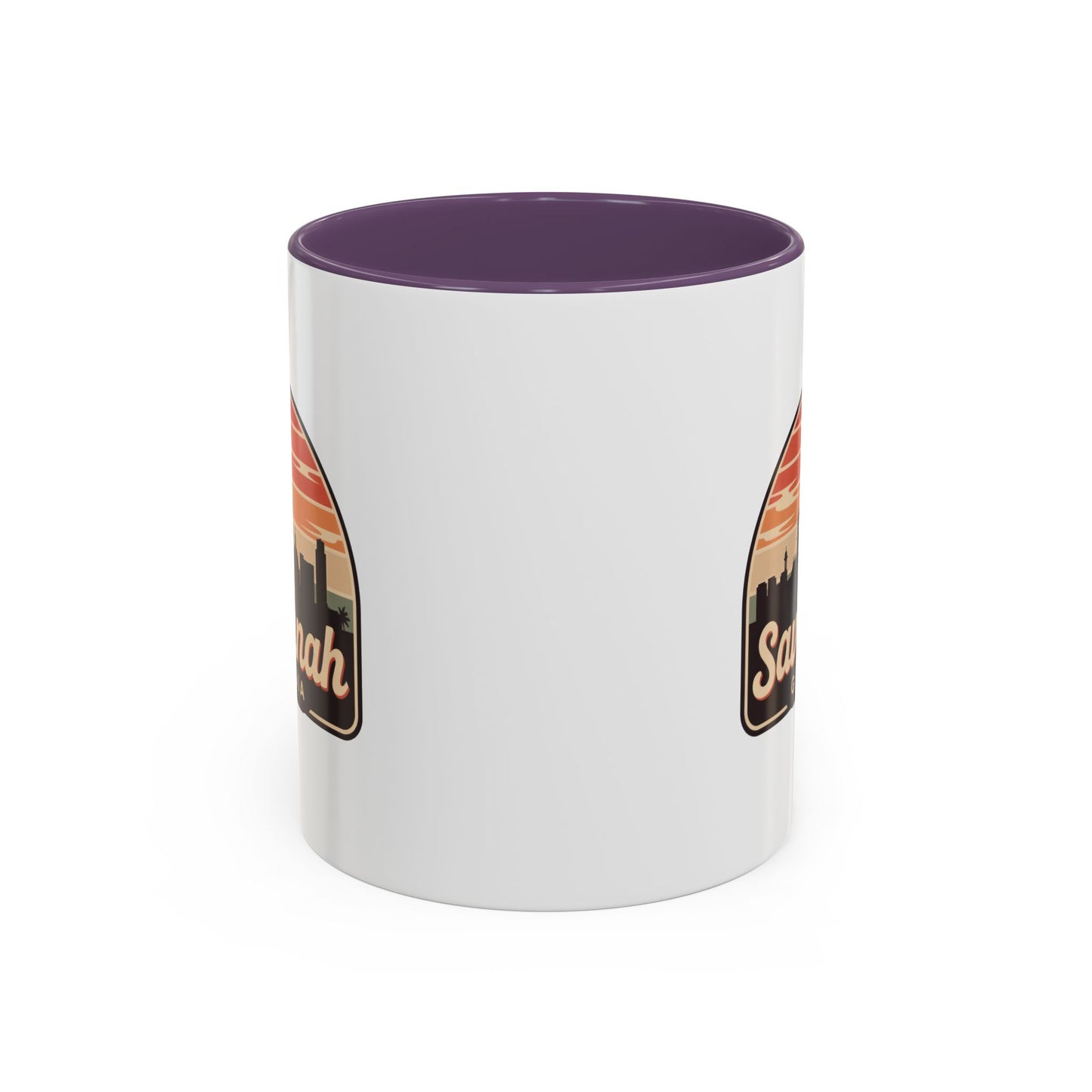 Savannah Skyline Accent Coffee Mug - Perfect for Gifts, Souvenirs, Festivals, Home Decor, Coffee Lovers