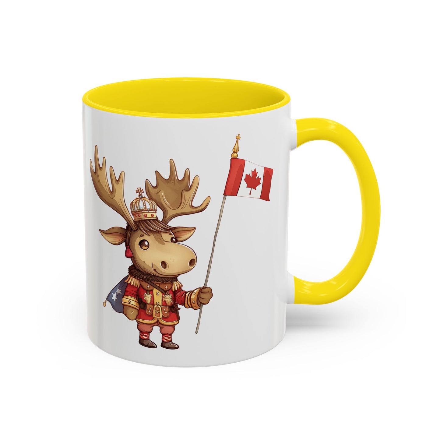 Canada Moose Accent Coffee Mug, Funny Moose Mug, Canadian Gift, Cute Animal Mug, Canada Day Mug, Holiday Coffee Cup