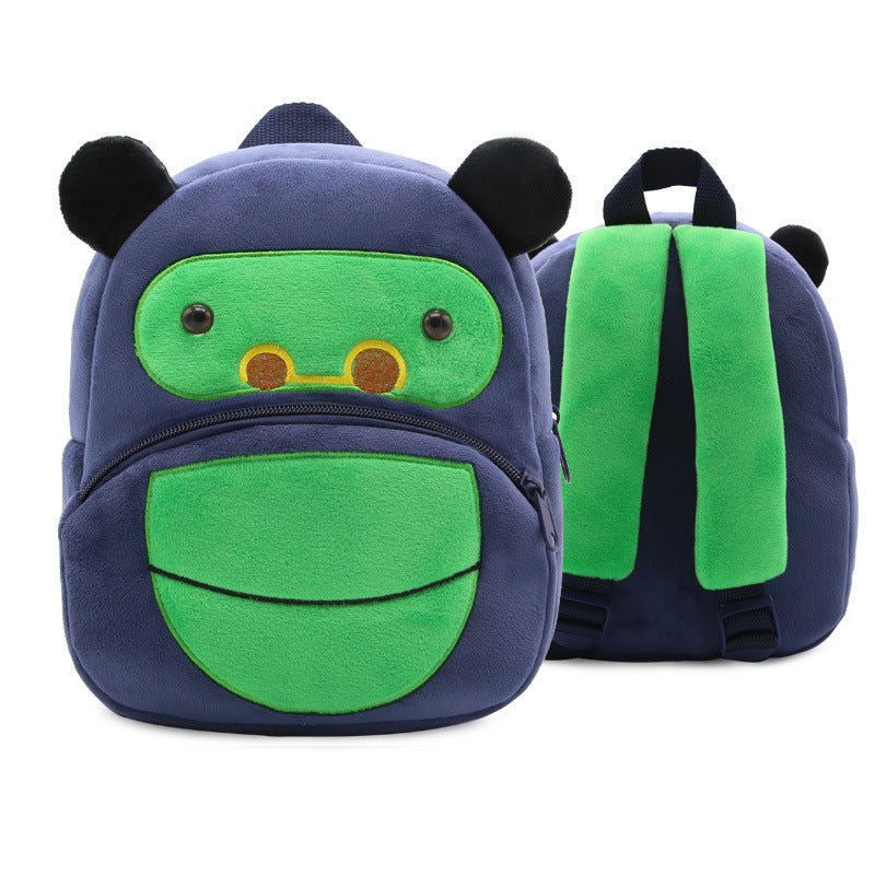 Maternelle petite école sac à dos des animaux
