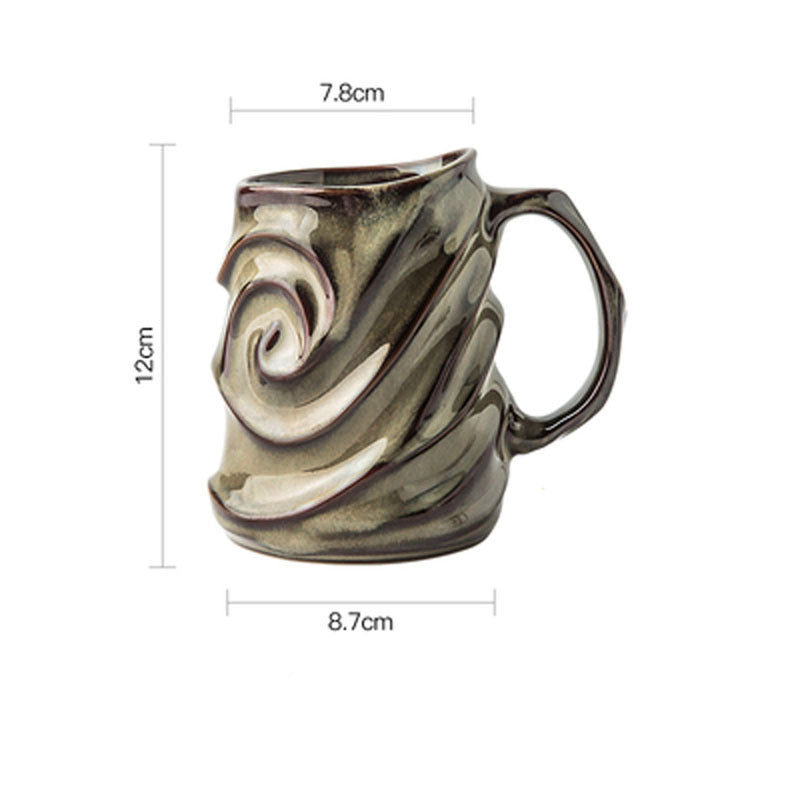Creative Personality High Value Embossed Mug