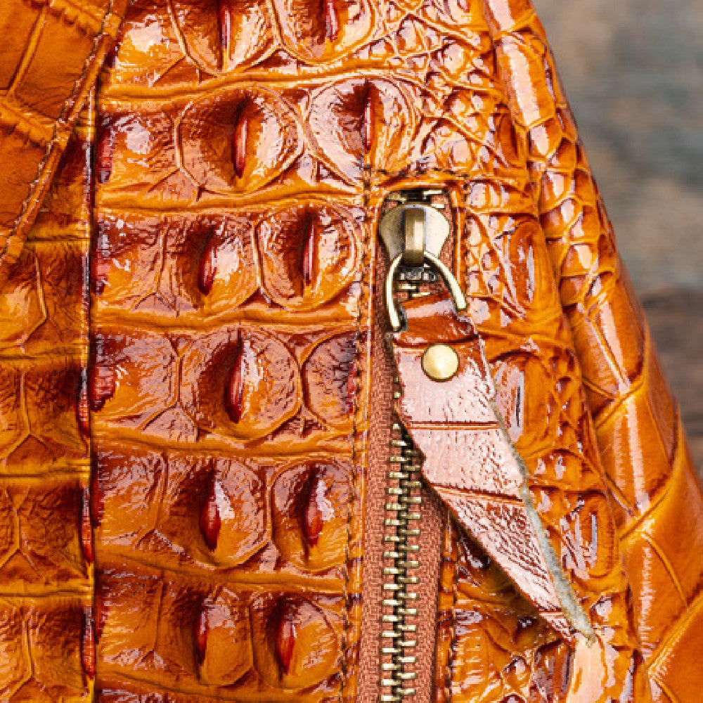 New Vintage Embossed Shoulder Bag