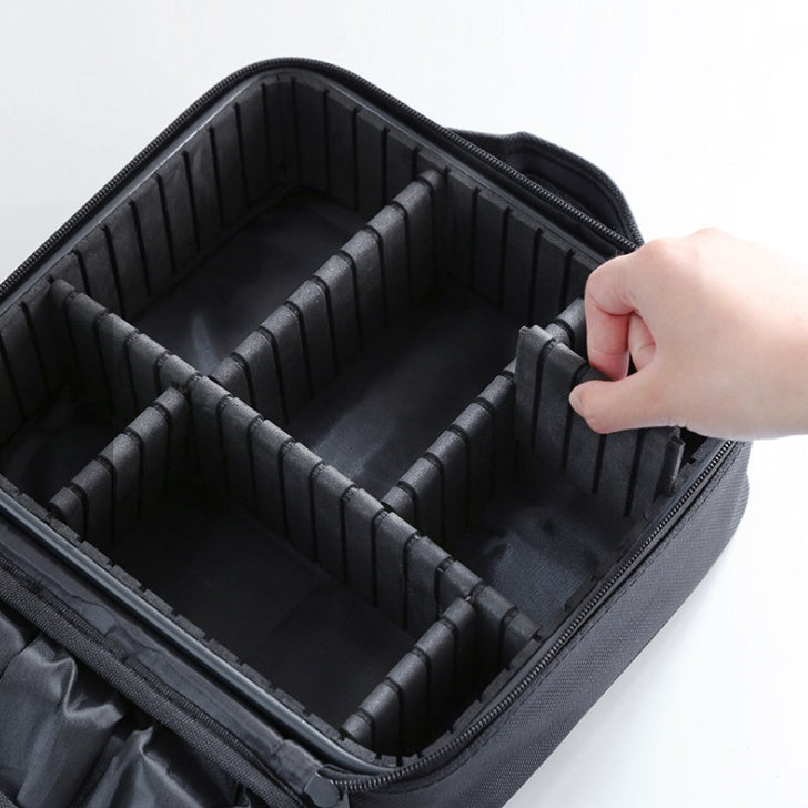 Travel Adjustable Makeup Train Case