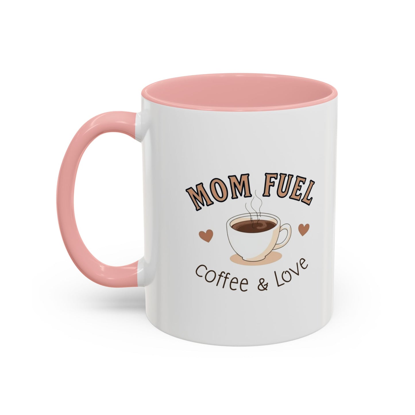 Mom Fuel Coffee Mug - Perfect Gift for Coffee Lovers, Mothers' Day, Birthday, Home Office, Ceramic Mug