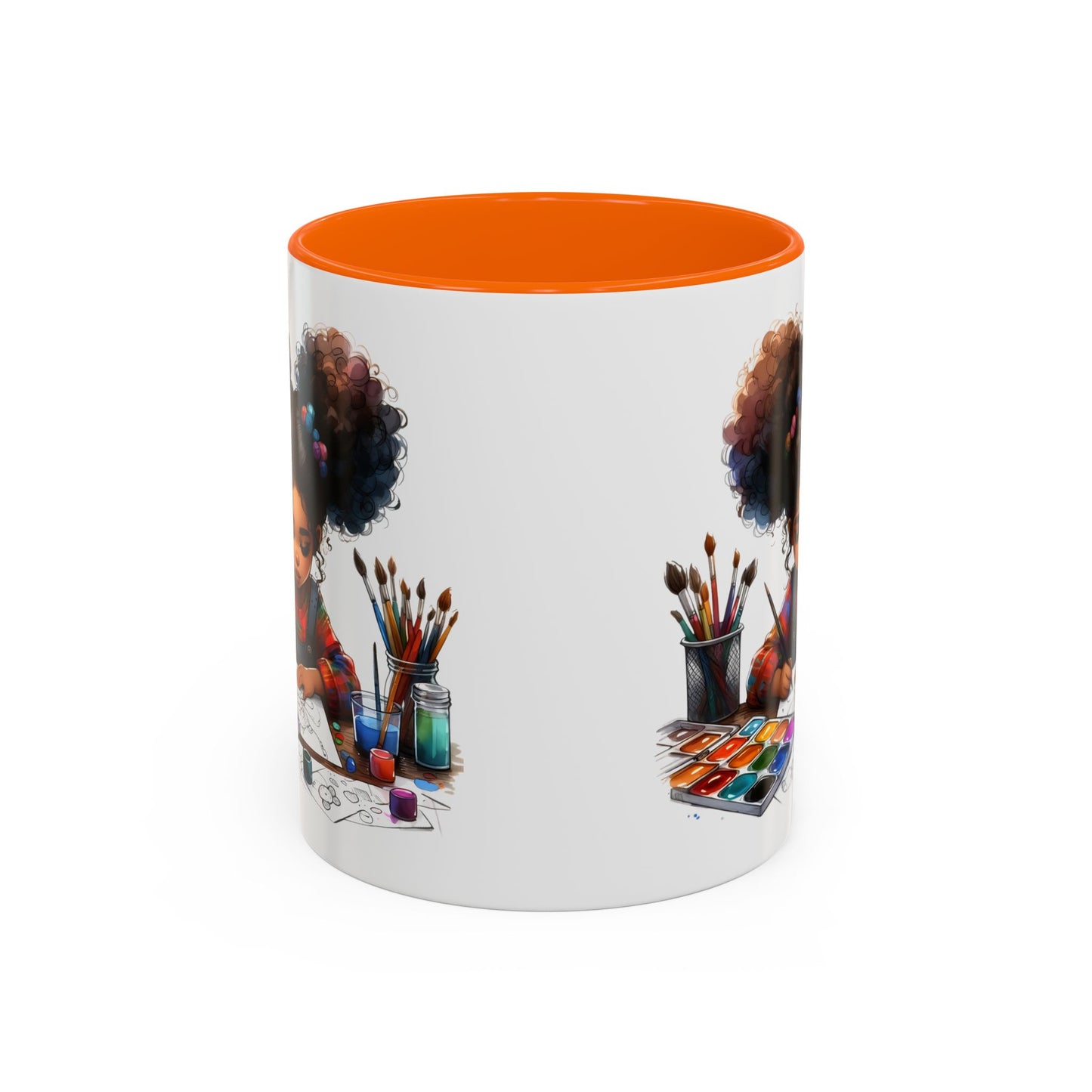 Creative Artist Coffee Mug, Colorful Art Mug, Gift for Artists, Studio Mug, Hot Beverage Cup, Unique Drinkware