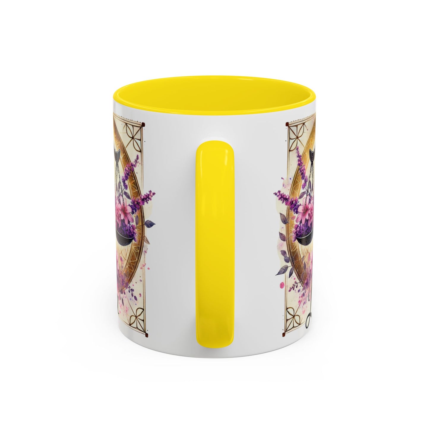 Libra Zodiac Accent Coffee Mug, Horoscope Gift for Astrology Lovers, Cute Libra Decor, Personalized Drinkware, Birthday Gift Idea