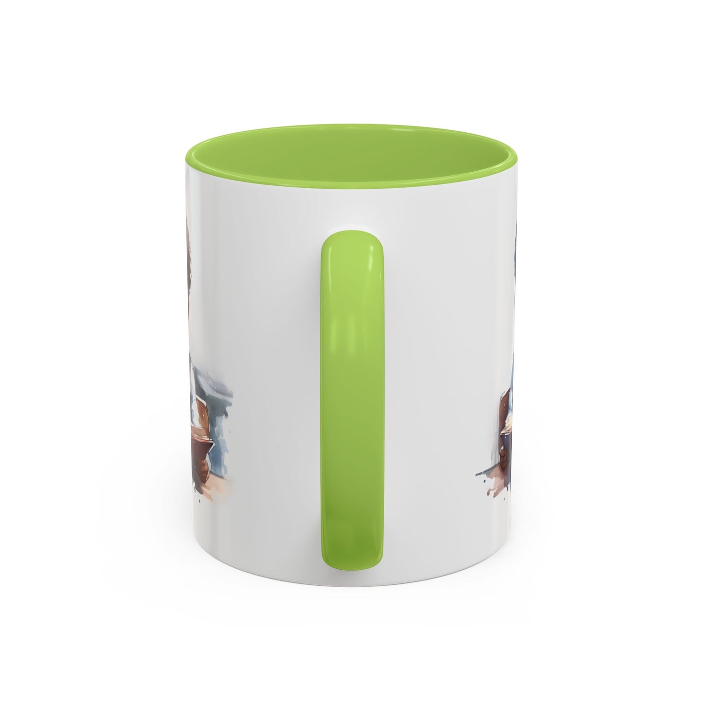 Whimsical Character Coffee Mug, Inspirational Mug, Gift for Readers, Unique Art Mug, Personalized Coffee Cup