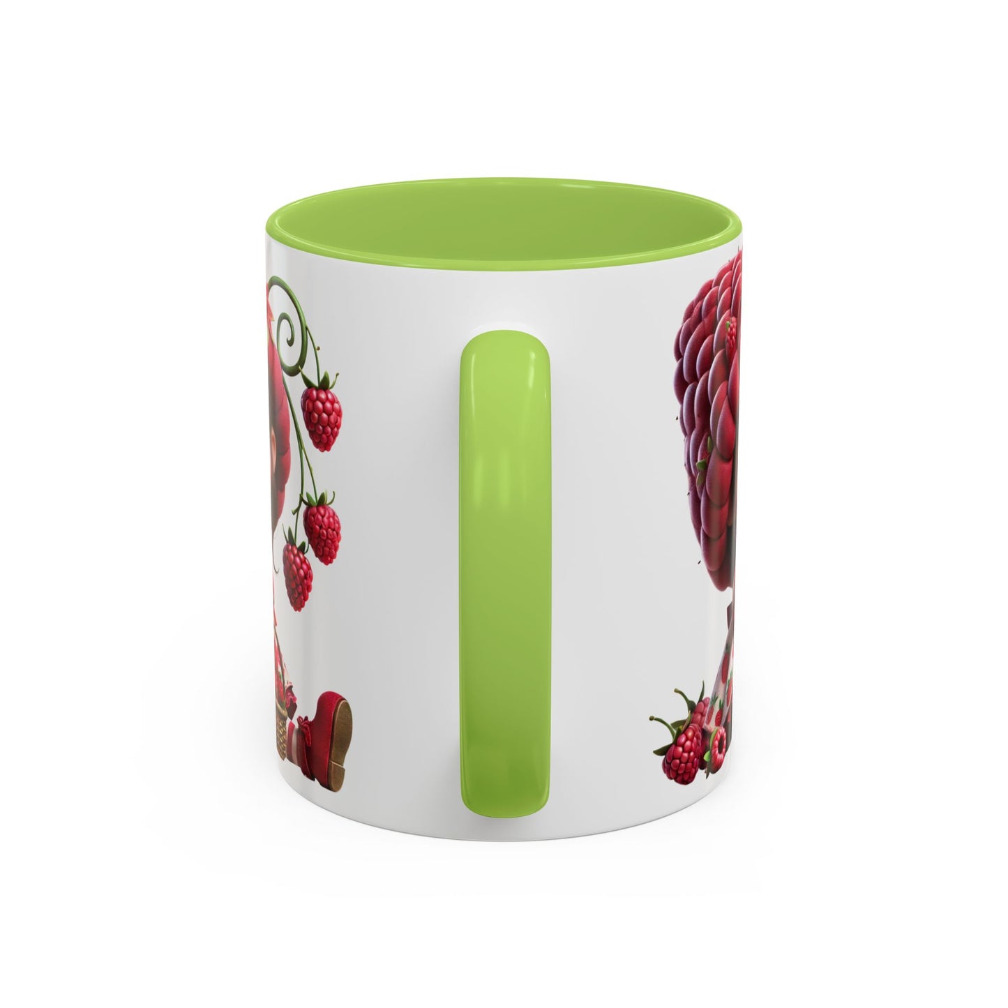 Whimsical Berry Girl Coffee Mug - Perfect for Berry Lovers!