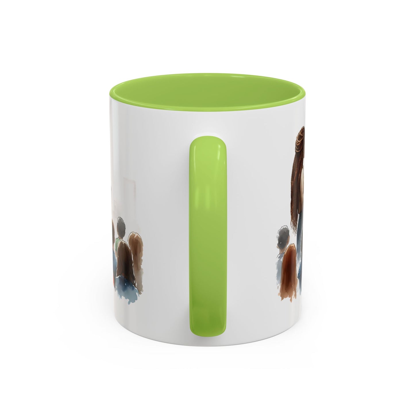 Inspirational Accent Coffee Mug - Motivational Gift for Speakers, Teachers, Coaches; Perfect for Coffee Lovers, Office Decor, Quote Mug