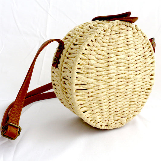 Handmade Shoulder Woven Bag Summer Beach