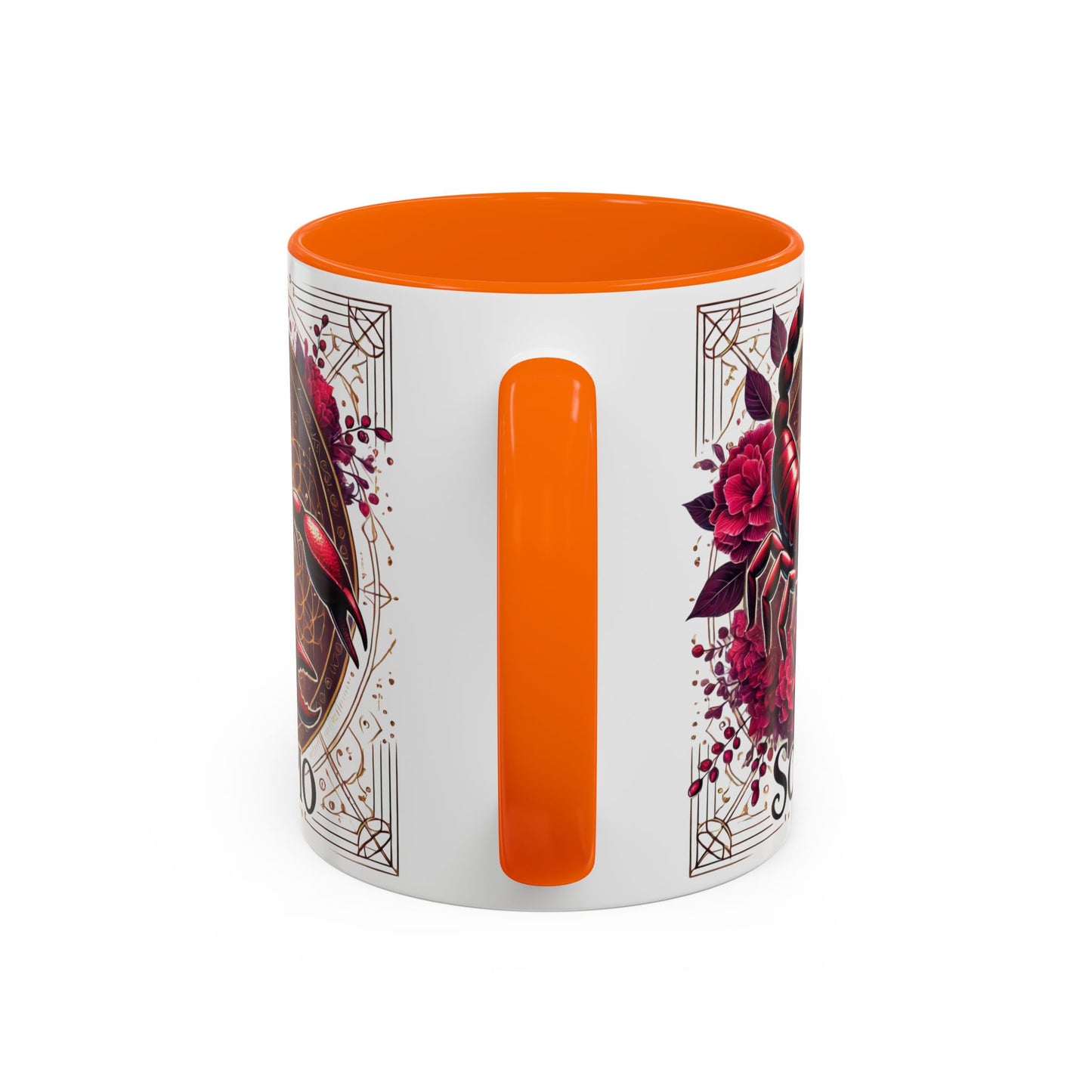 Scorpio Zodiac Accent Coffee Mug - Astrology Gift for Scorpios