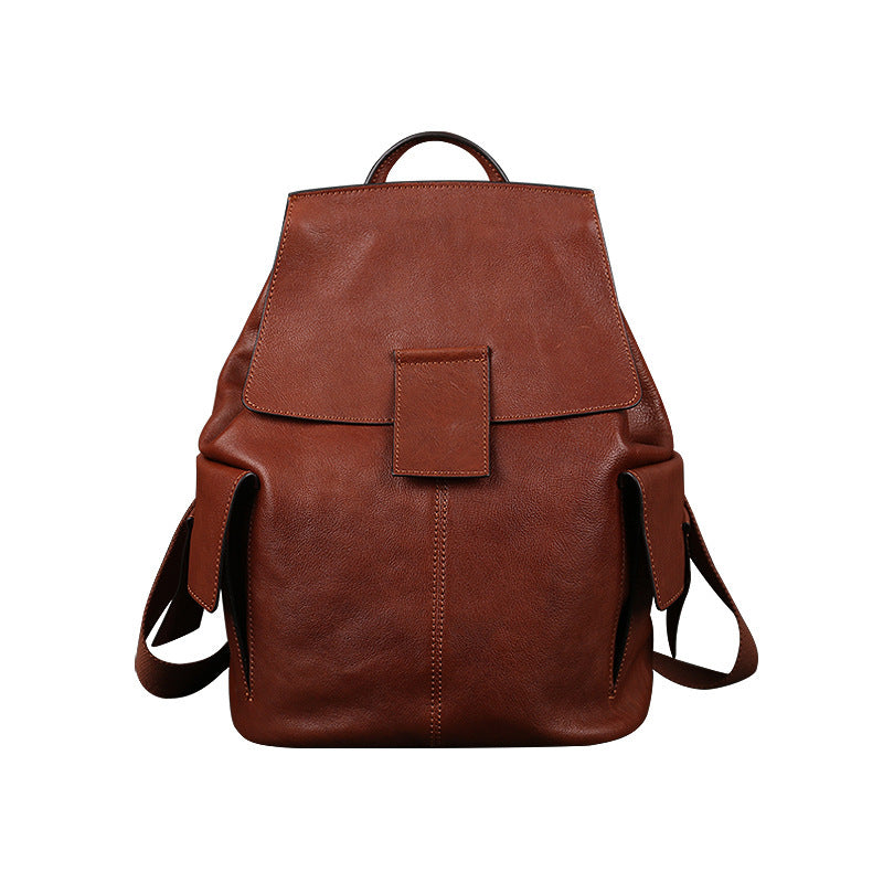 Summer New Retro National Style Genuine Leather Women's Bag