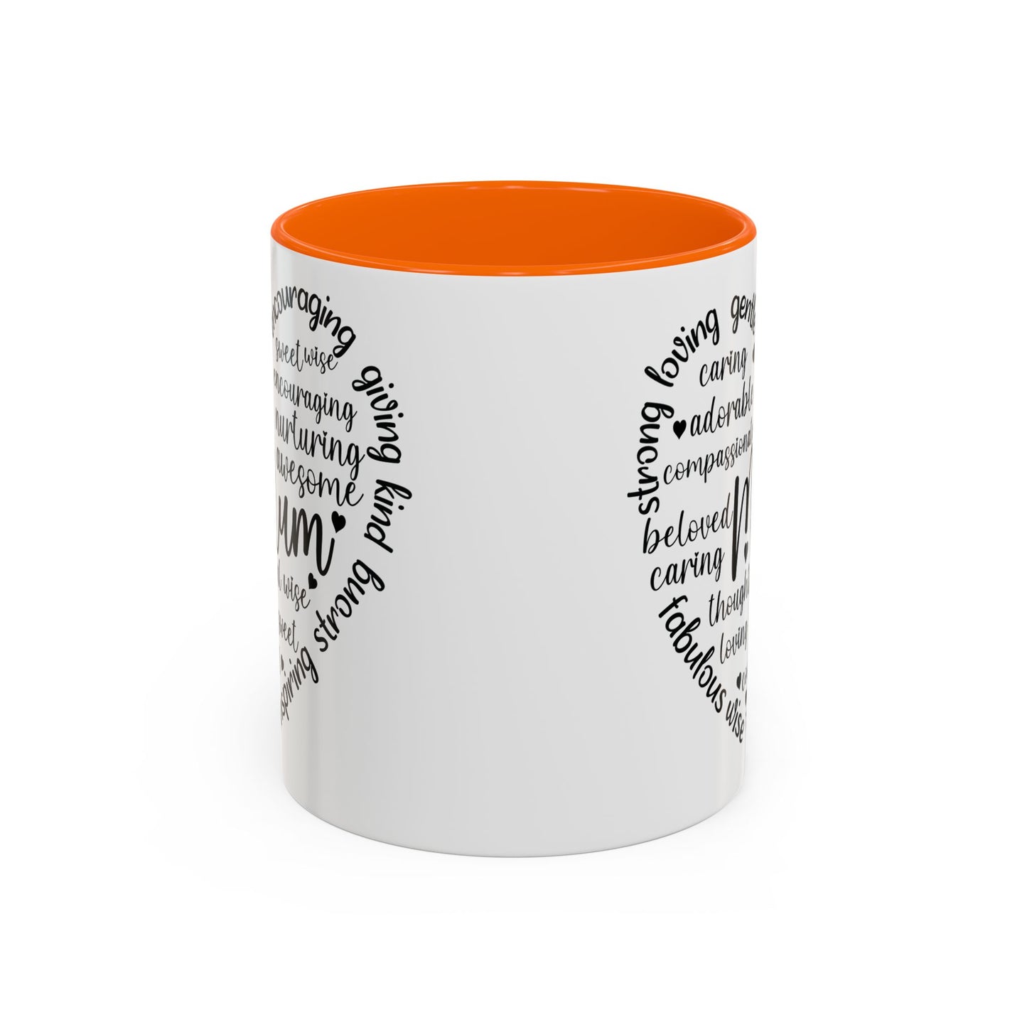 Inspirational Mum Coffee Mug - Perfect Gift for Mother’s Day, Birthdays, or Just Because, Unique Black Accent Mug