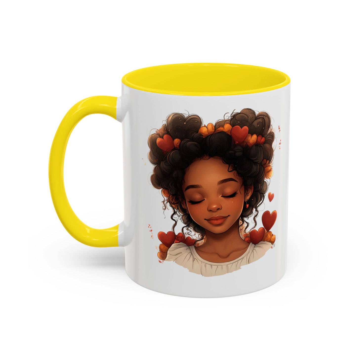 Charming Heart-Themed Coffee Mug for Coffee Lovers, Gift for Friends, Birthday, Valentine's Day, Unique Home Decor, Valentine's Gift