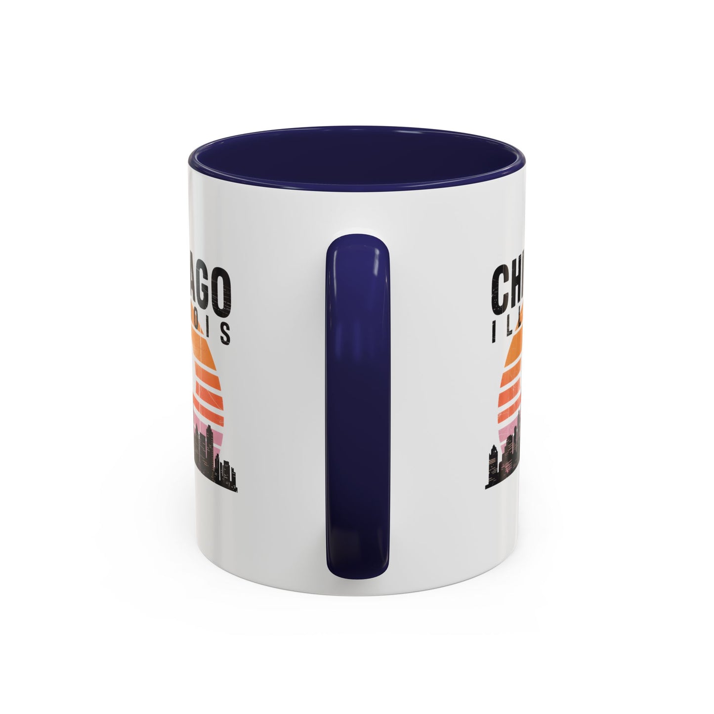 Chicago Skyline Accent Coffee Mug | Perfect Gift for Coffee Lovers, City Souvenir, Home Décor, Travel Memento, Chicago Enthusiasts