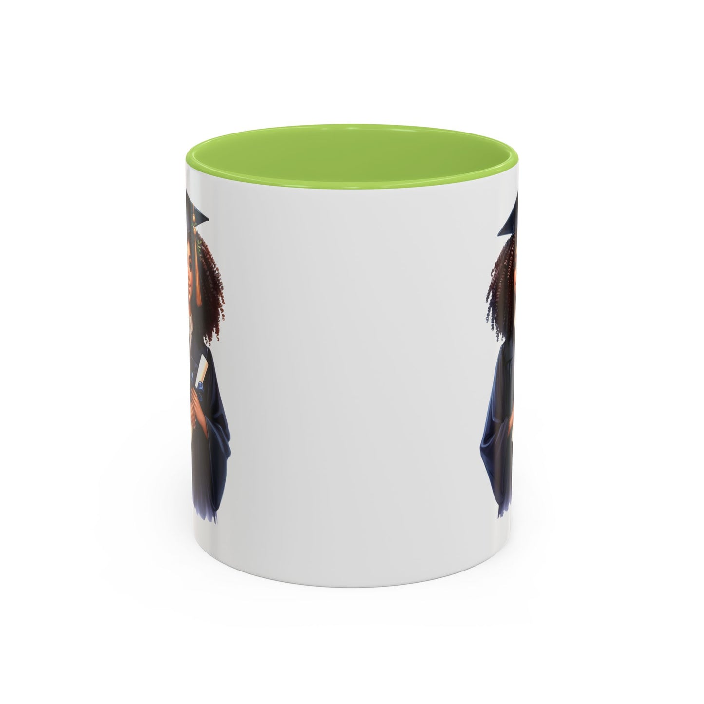 Graduation Celebration Coffee Mug, Inspirational Gift for Graduates, Black Accent Mug, Office Desk Cup, Graduation Keepsake