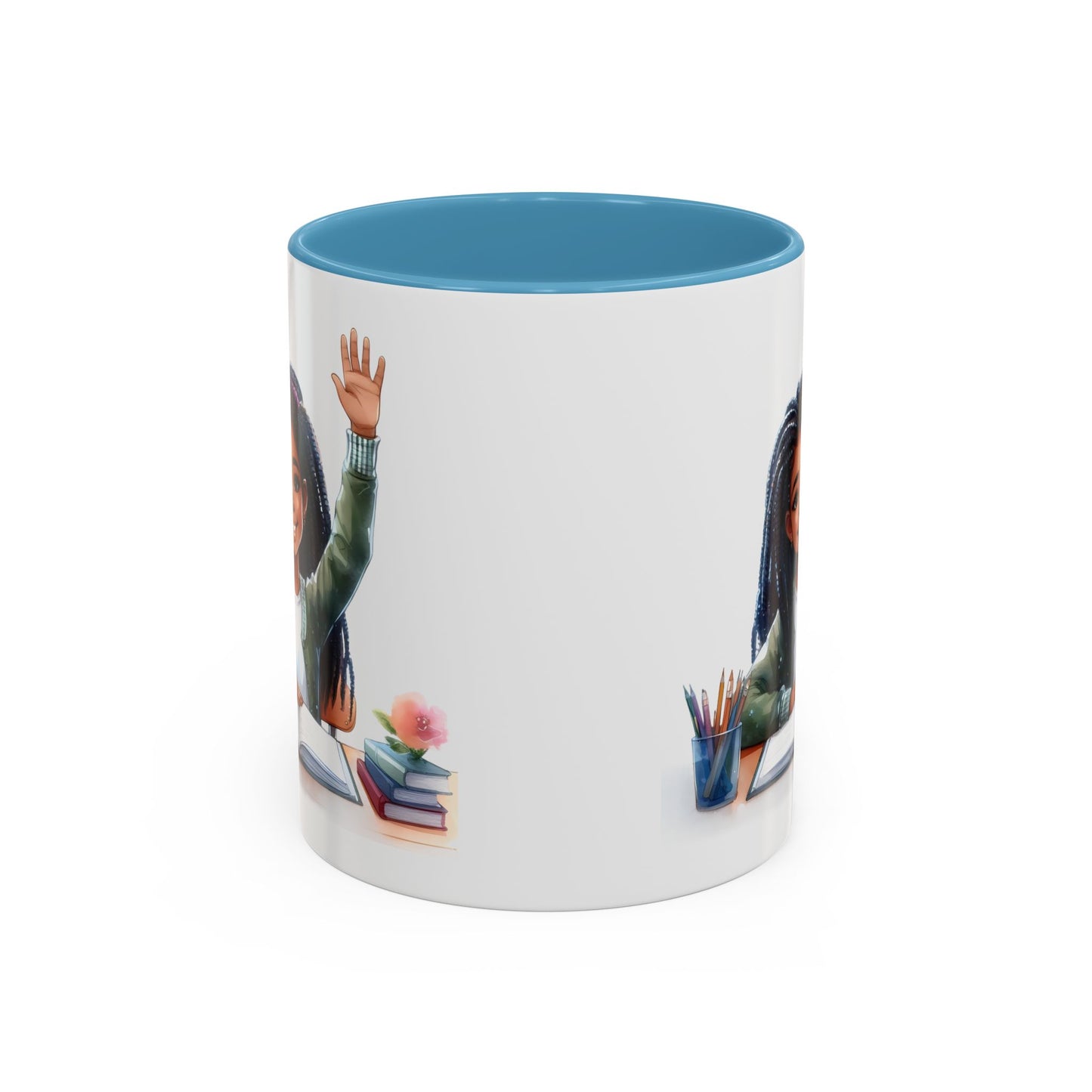 Charming Coffee Mug for Education Lovers, Black Accent Mug, Inspirational Teacher Gift, Cute School Mug, Study Buddy, Personalized [...]