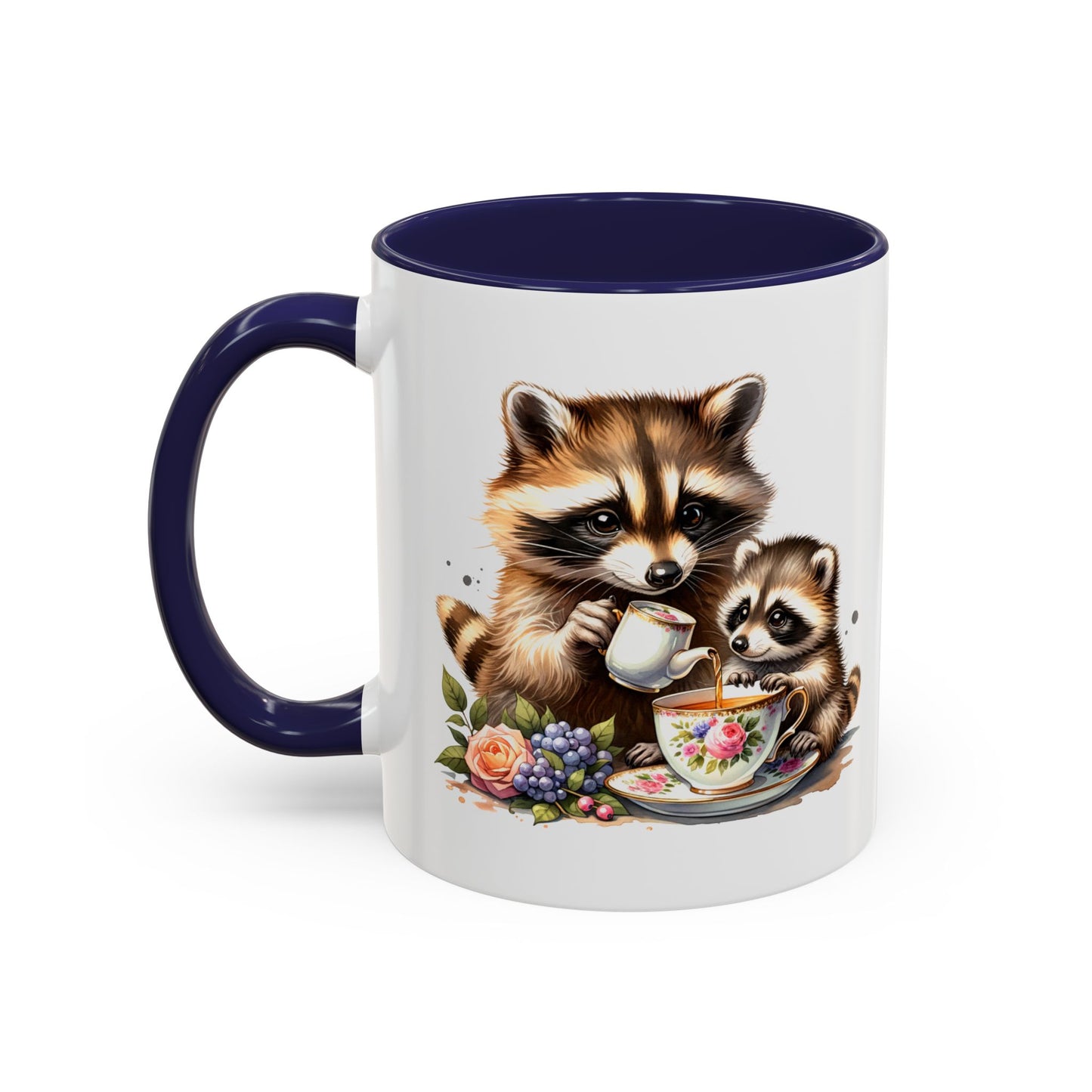 Whimsical Raccoon Coffee Mug - Perfect Gift for Animal Lovers, Cute Kitchen Decor, Tea Lovers, Nature Enthusiasts, Mother's Day