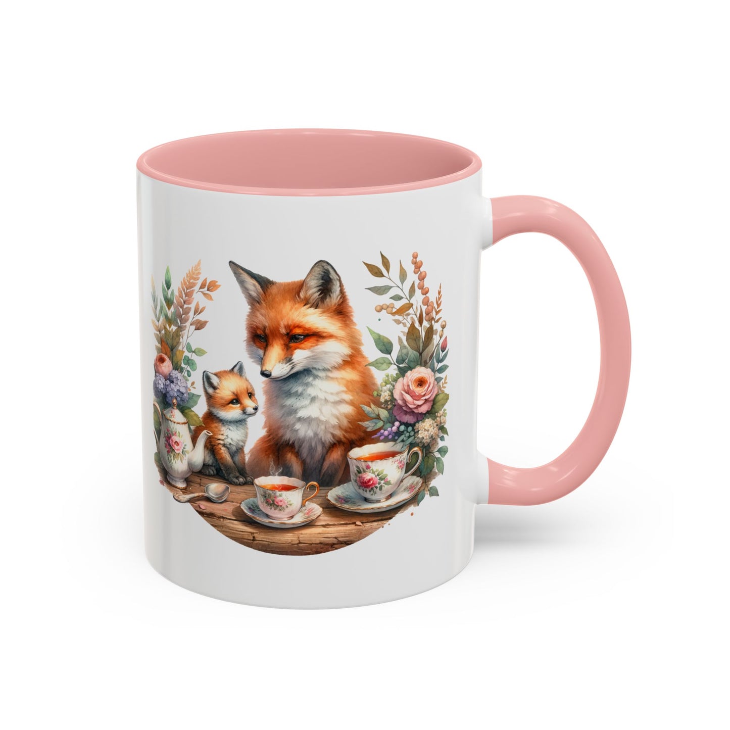 Whimsical Fox Art Coffee Mug - Perfect Gift for Nature Lovers, Home Decor, Animal Enthusiasts, Birthday, Mother's Day