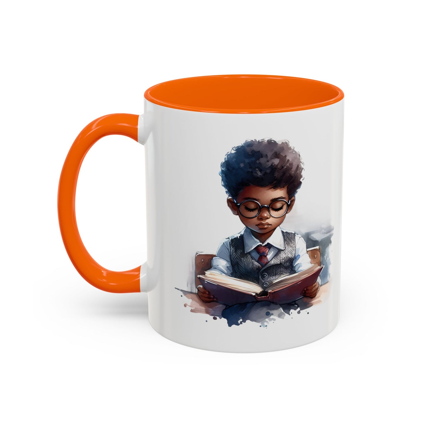 Whimsical Character Coffee Mug, Inspirational Mug, Gift for Readers, Unique Art Mug, Personalized Coffee Cup