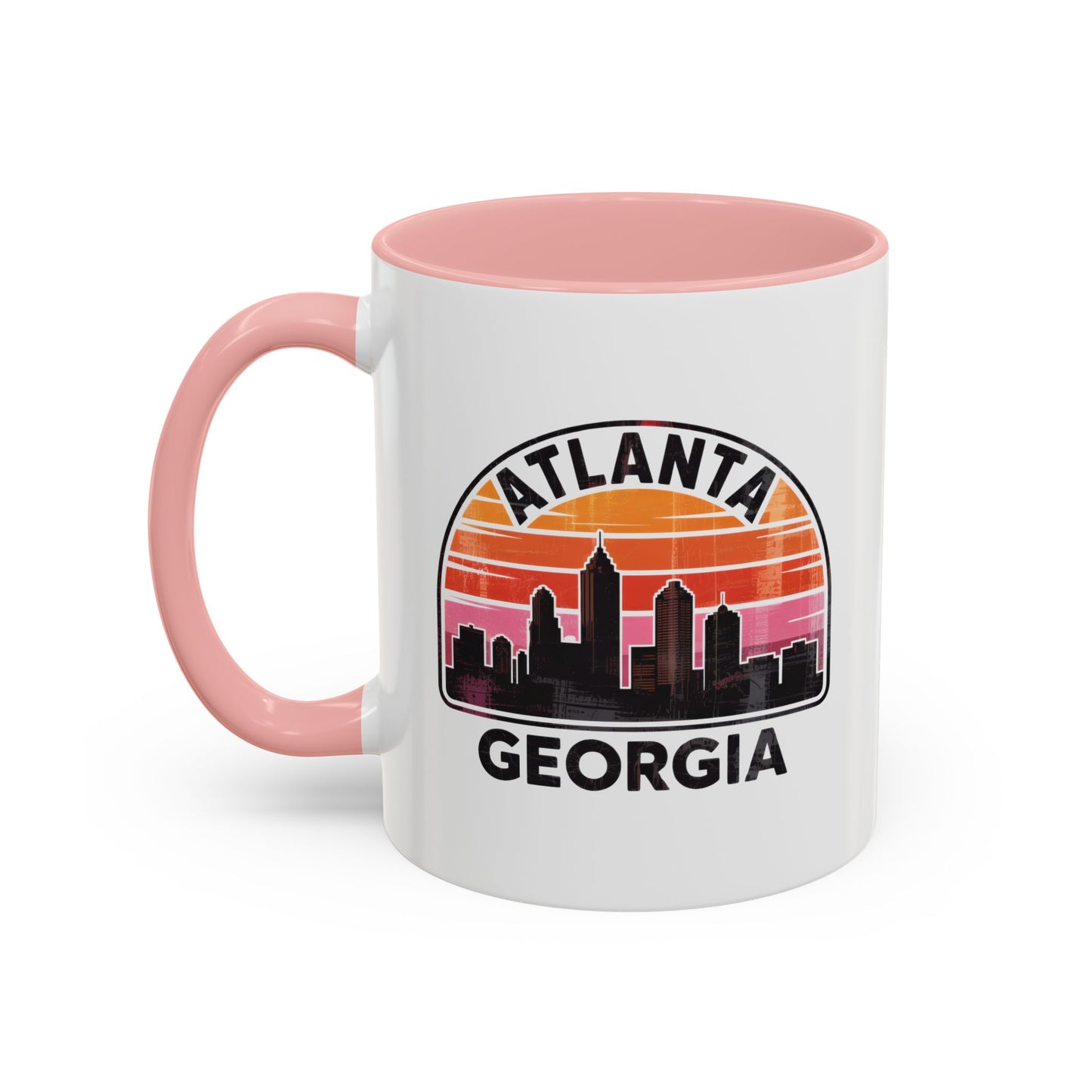 Vibrant Atlanta Coffee Mug - Perfect for Home or Office, Gift for Coffee Lovers, Souvenir for Travelers, Georgia Pride