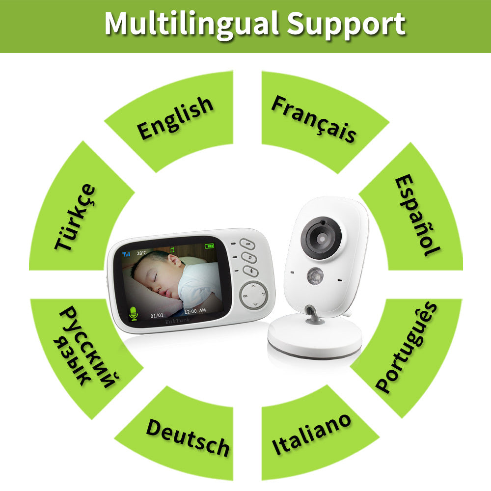 Dispositif de soins de bébé numérique de 3.2 pouces