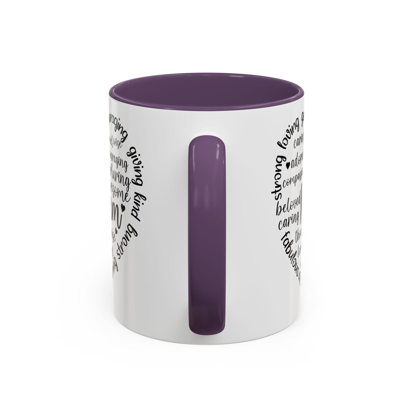 Inspirational Mum Coffee Mug - Perfect Gift for Mother’s Day, Birthdays, or Just Because, Unique Black Accent Mug