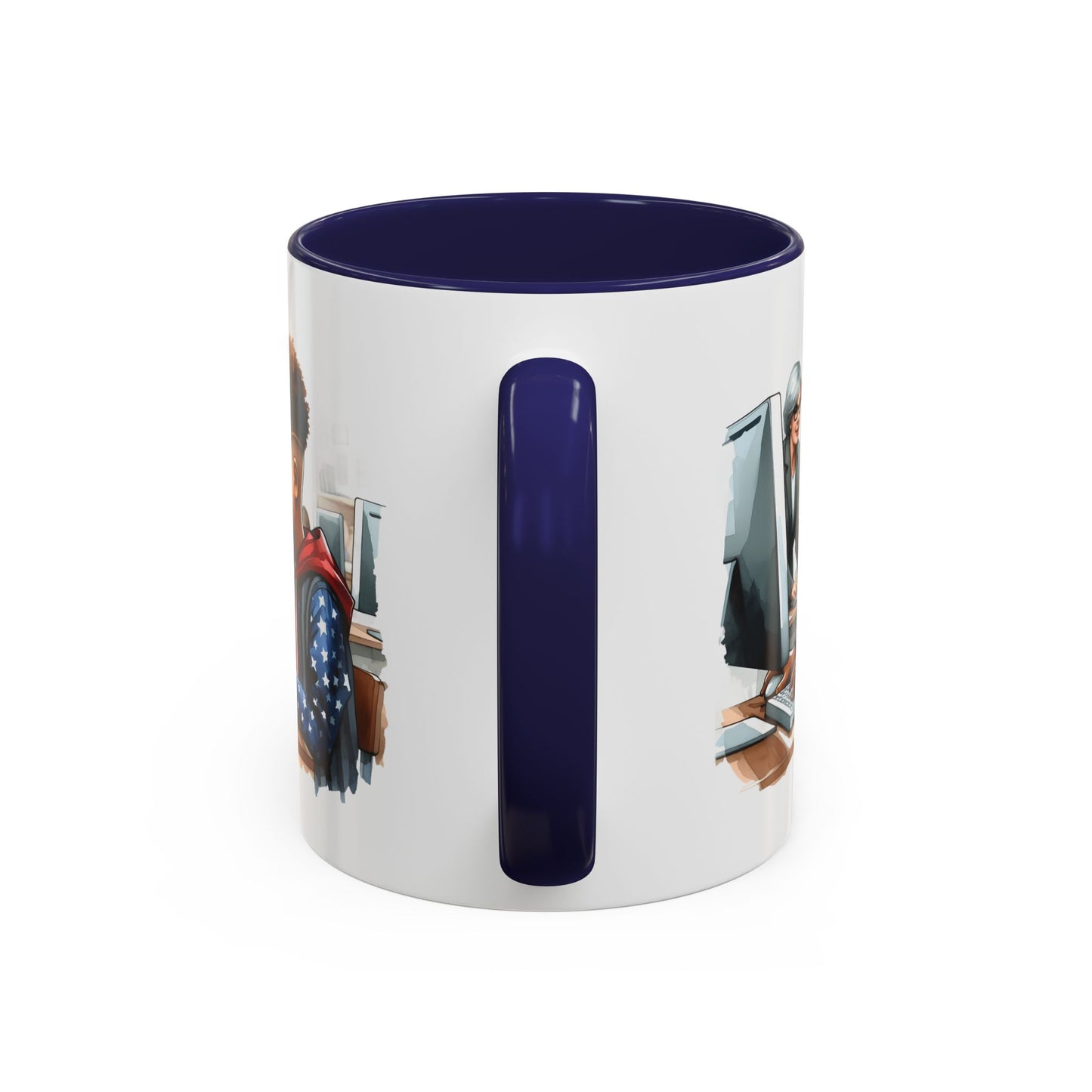 Creative Office Accent Coffee Mug - Perfect for Work, Study, Home Office, Gifts, Teacher Appreciation, Graduation