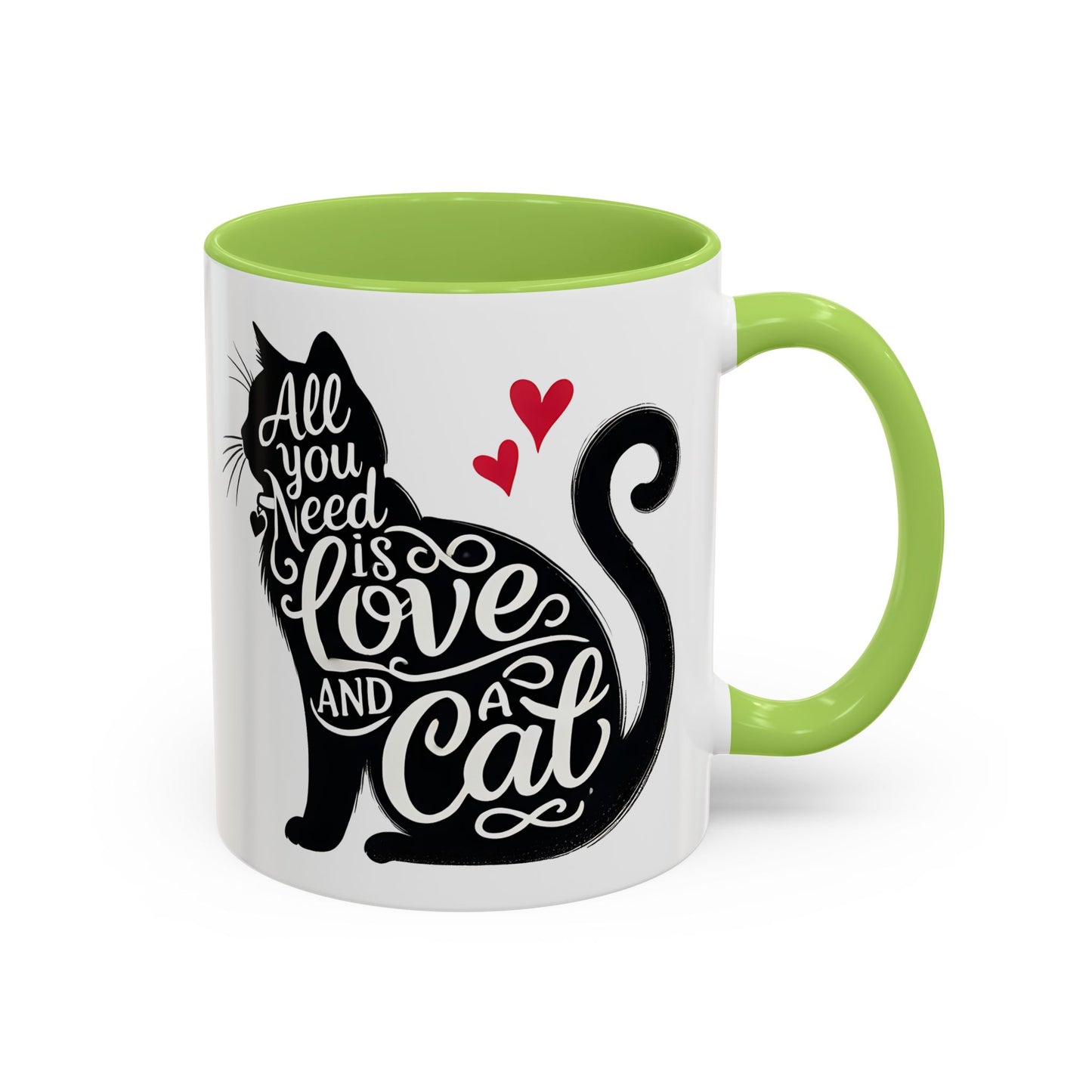 Cat Lover's Accent Coffee Mug | Perfect Gift for Cat Enthusiasts | Cute Cat Design for Cozy Mornings | Home & Kitchen Decoration, Cat [...]