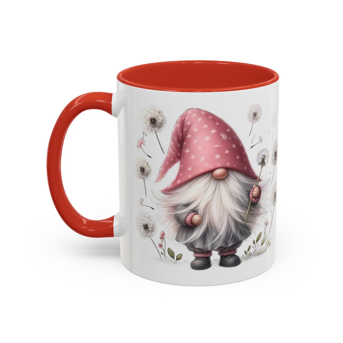 Whimsical Gnome Coffee Mug, Cute Coffee Cup, Garden Home Decor, Perfect Gift for Plant Lovers, Seasonal Celebration Drinkware