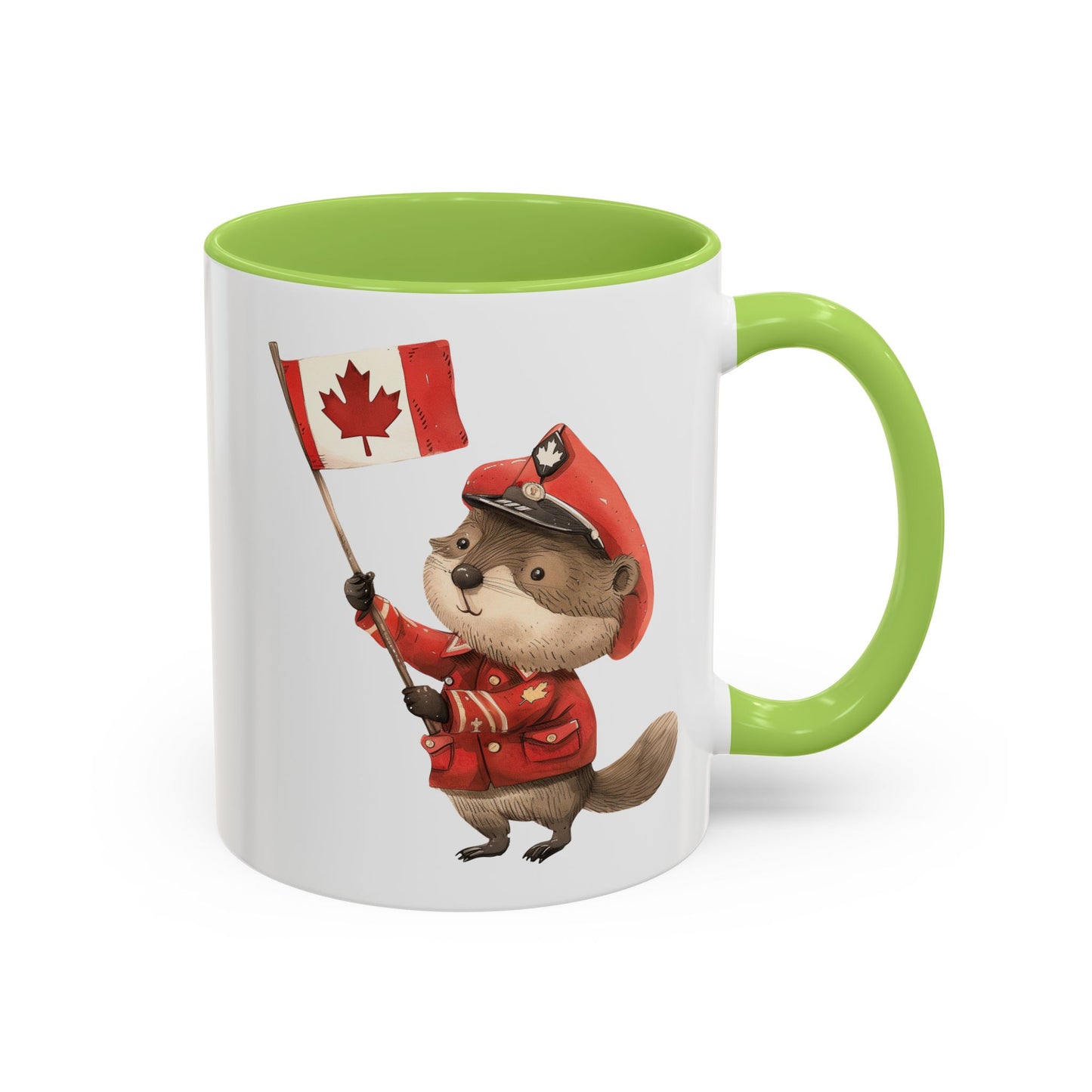 Adorable Canadian Beaver Coffee Mug | Cute Animal Lover Gift, Canada Day Celebration, Home Decor, Fun Office Mug, Tea Lover