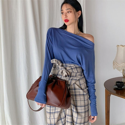 Summer One Shoulder Messenger Bag Cloud