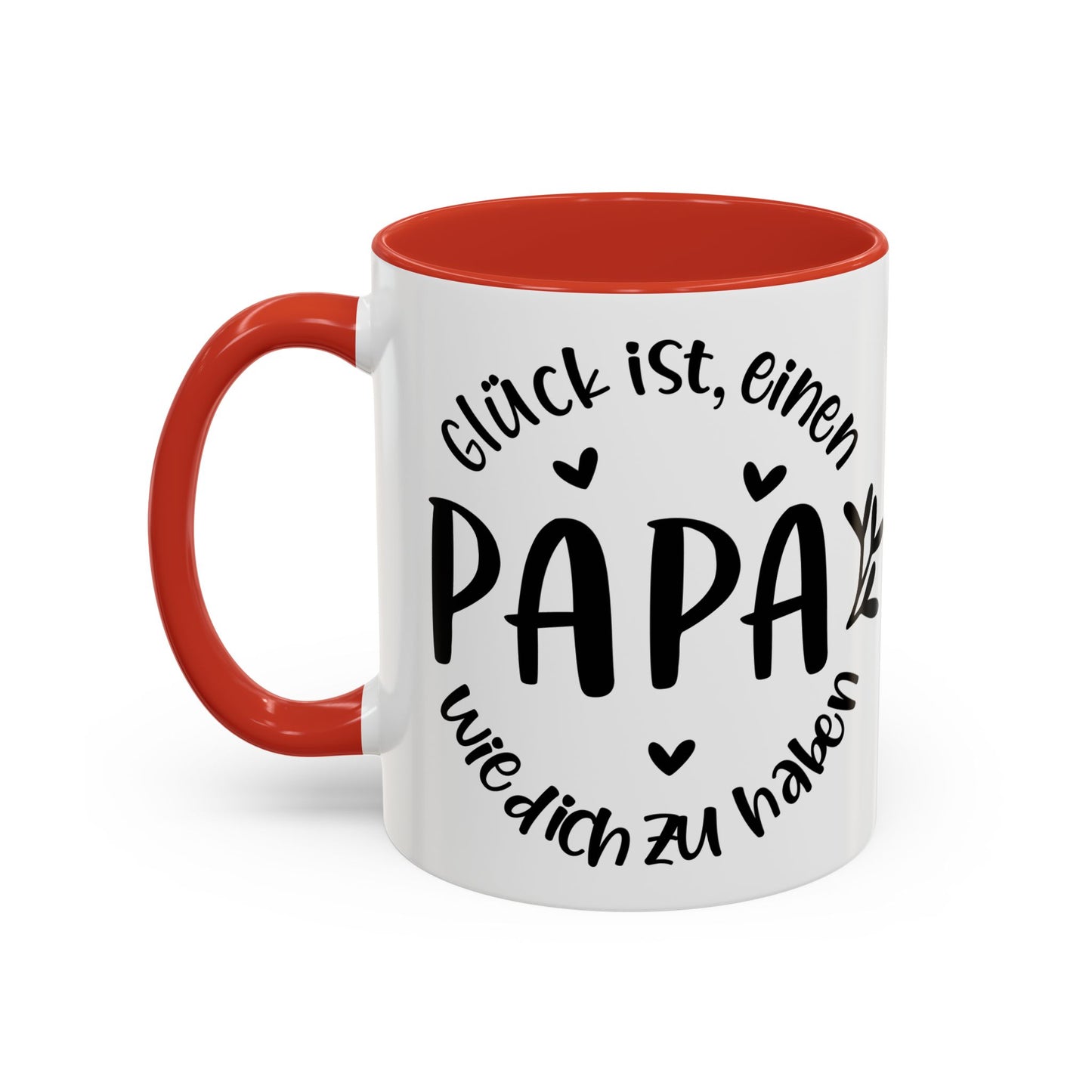 Father's Day Accent Coffee Mug - Perfect Gift for Dad, Funny Coffee Cup, Customizable Mug, Gifts for Papa, Unique Kitchenware