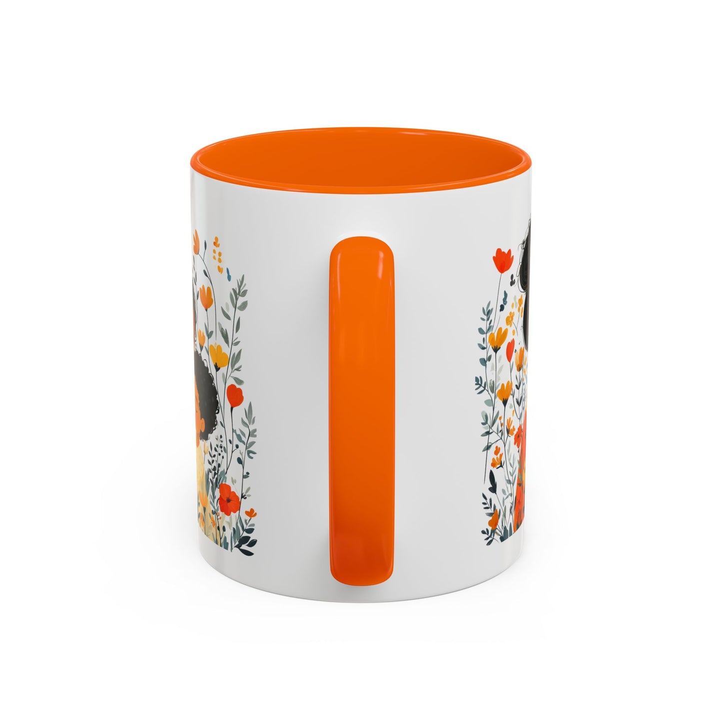 Floral Mama & Child Coffee Mug - Perfect for Mother's Day, Gift for Mom, Family Time, Cute Drinkware, Wellness, Friendship