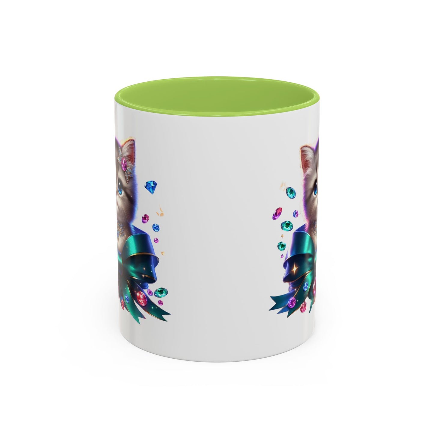 Cute Cat Accent Mug - Perfect Gift for Cat Lovers, Animal Enthusiasts, Birthdays, Housewarmings, Pet Adoption Celebrations