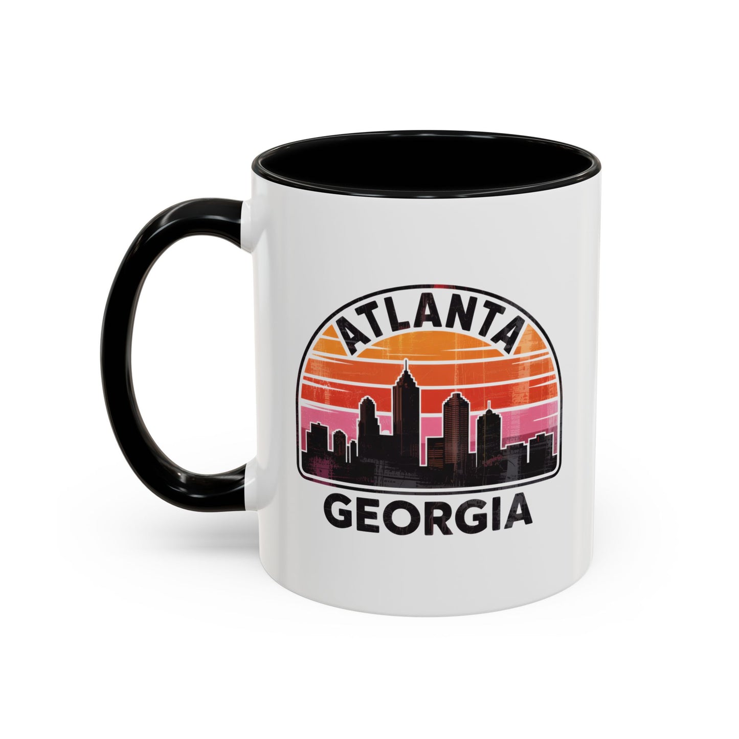 Vibrant Atlanta Coffee Mug - Perfect for Home or Office, Gift for Coffee Lovers, Souvenir for Travelers, Georgia Pride