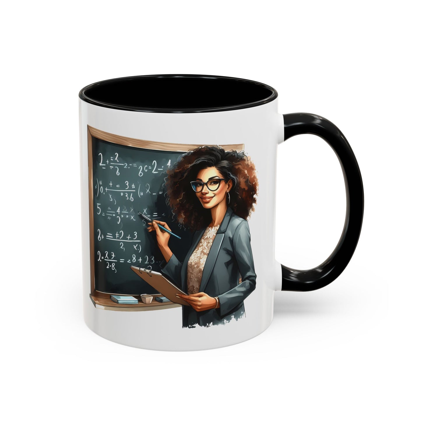 Mathematics Teacher Coffee Mug | Inspirational Gift for Educators, Black Accent Mug, Back to School Gift, Science Enthusiast, [...]